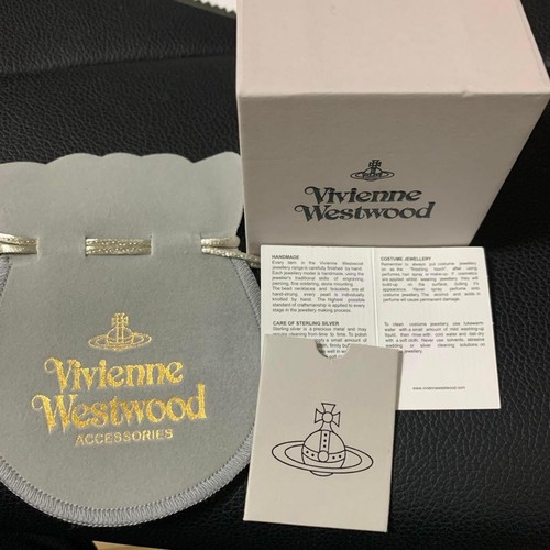 Vivienne Westwood HENRIETTE Ohrhänger Silber Accessoire in Box/Kordelzug - Bild 8 von 24