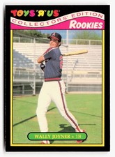 1987 Topps Toys R Us Rookies #14 of 33 Wally Joyner RC Rookie Card. rookie card picture