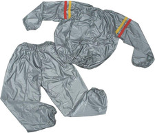 Tuta Sauna Taglia L/XL AHF-010 Unisex Adulto, Nero, 30X32X25