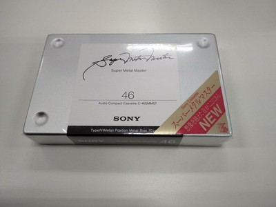 Sony Super Metal Master C-46SMMST Metal Cassette Tape 46 Min Rare Japan