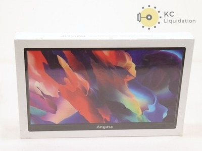Anyuse 15.6'' Portable Monitor PM1561P 1080P USB-C HDMI Zero Frame Gaming Monitor