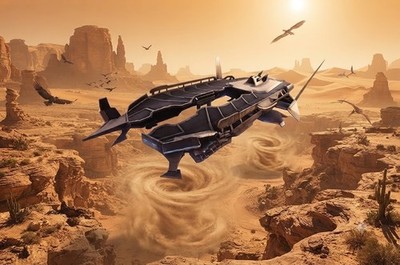 TEK Hover Skiff Craft Read Description Ark Survival Ascended Official PVE