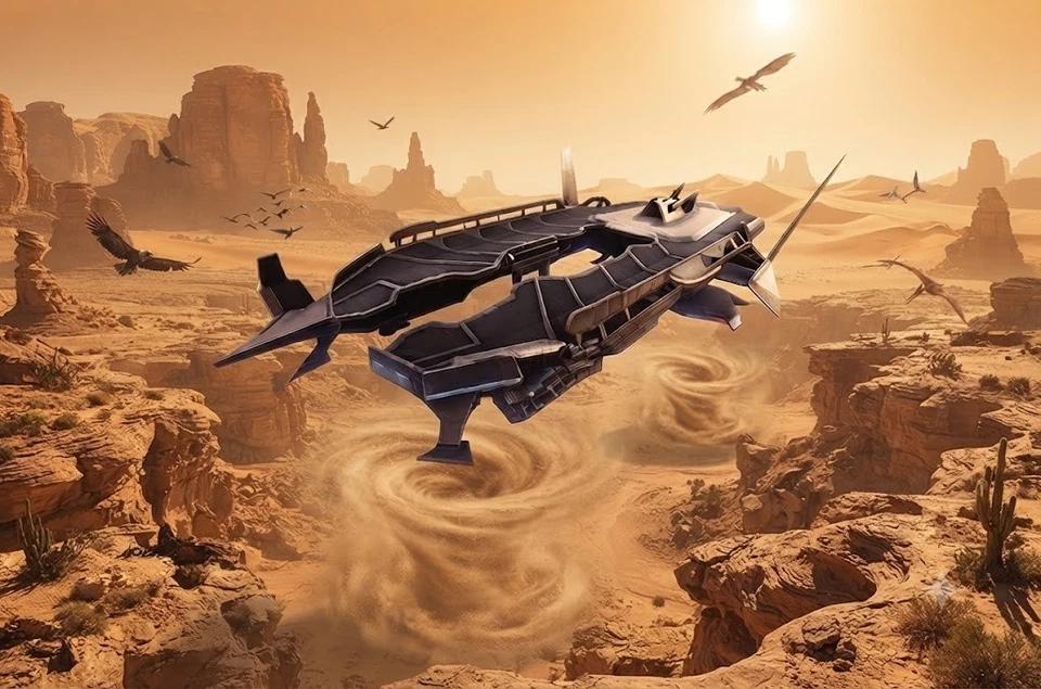 TEK Hover Skiff Craft Read Description Ark Survival Ascended Official PVE - Image 1 of 1