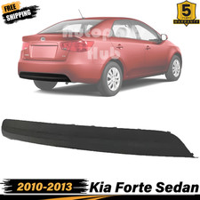 New Rear Lower Black Bumper Cover Textured For 2010-2013 Kia Forte Sedan New Rear Lower Black Bumper Cover Textured For 2010-2013 Kia Forte Sedan