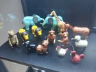 Vintage Fisher Price Little People Lot Elephant, Giraffe, Monkey, Bear, and more