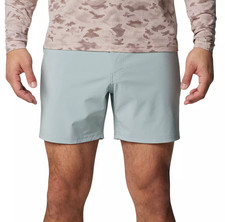 Columbia Men  s S PFG Uncharted Shorts 6  Inseam Omni-Shade UPF 50 MSRP 55