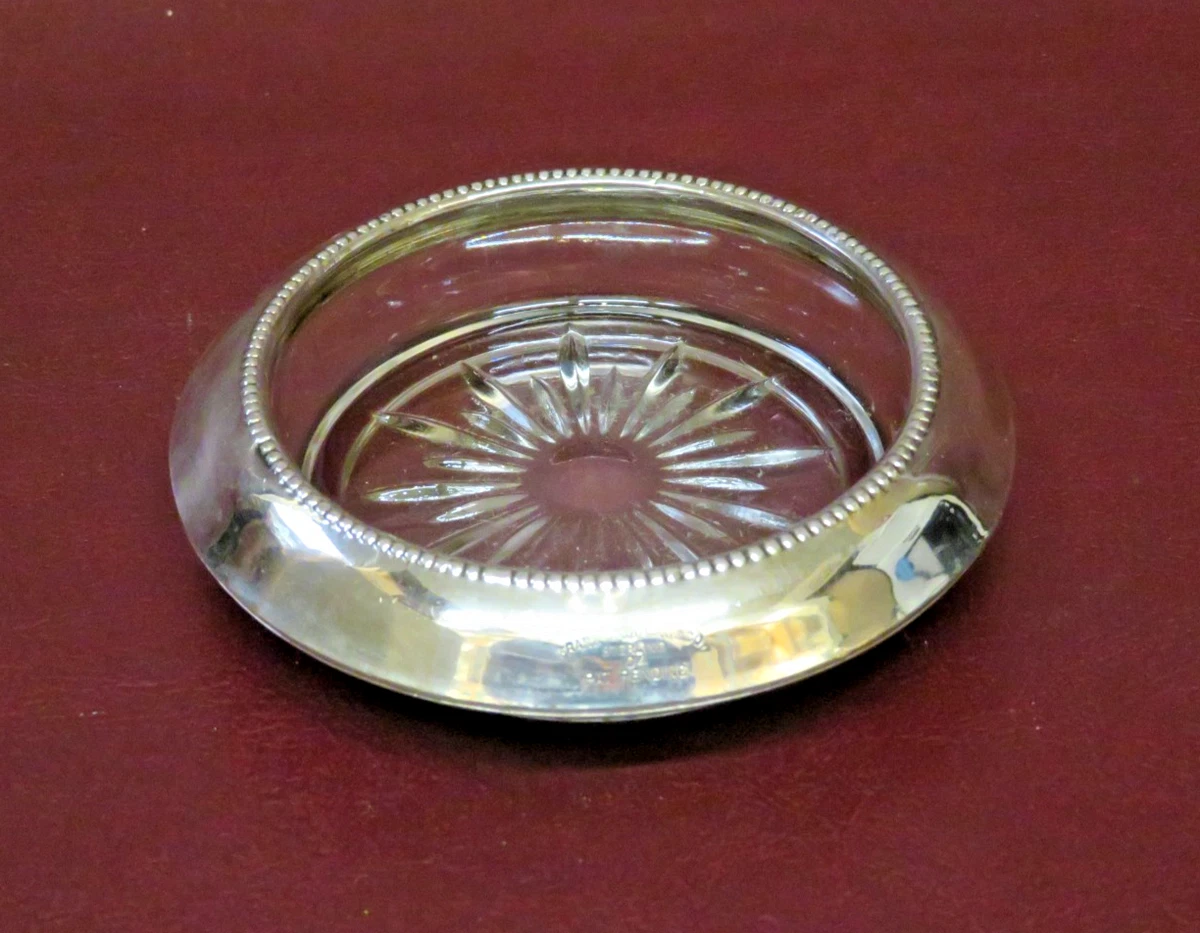 Frank M. Whiting Antique US Sterling Silver Dishes & Coasters for