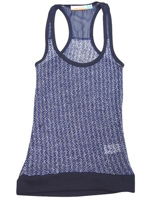 Vintage Havana Girls Knit Racerback Tank Top Shirt
