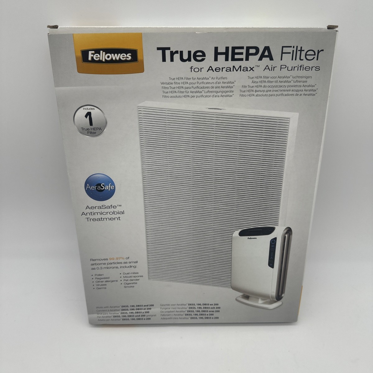 Fellowes True HEPA Filter For AeraMax Air Purifiers CRC92871