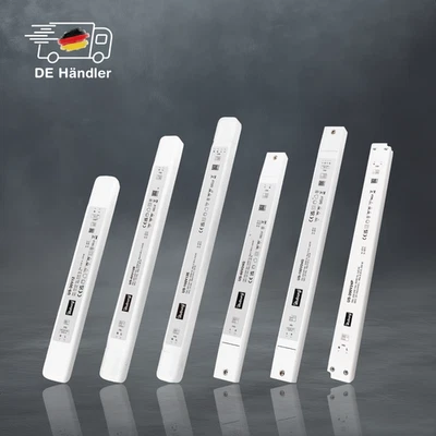 ILLUBURG Trasformatore LED 12V 24V 48V 30W 60W 100W 150W 200W 250W Slim Alimentatore Led