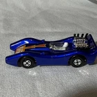 VTG. 1971 Matchbox/Lesney 61; Blue Shark; Metallic Blue, Silver Base, Clear...