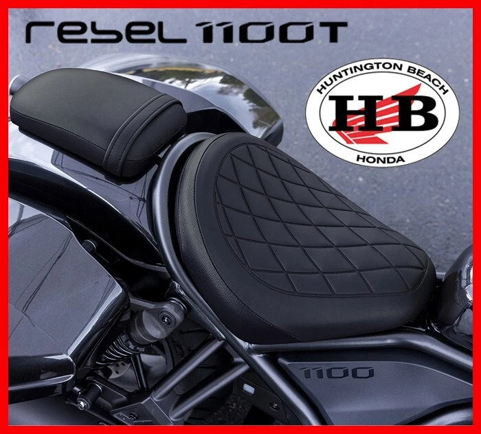 GENUINE HONDA OEM PASSENGER SEAT & FOOTPEGS (BLACK) 2023 REBEL 1100T TOUR  MODEL