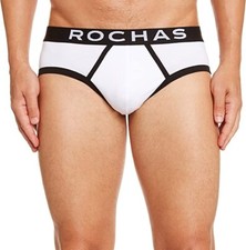 Rochas Slip Da Uomo Bianco E