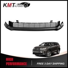 New Front Bumper Cover Lower Grille Fits 2017-2019 Toyota Highlander 521290E030