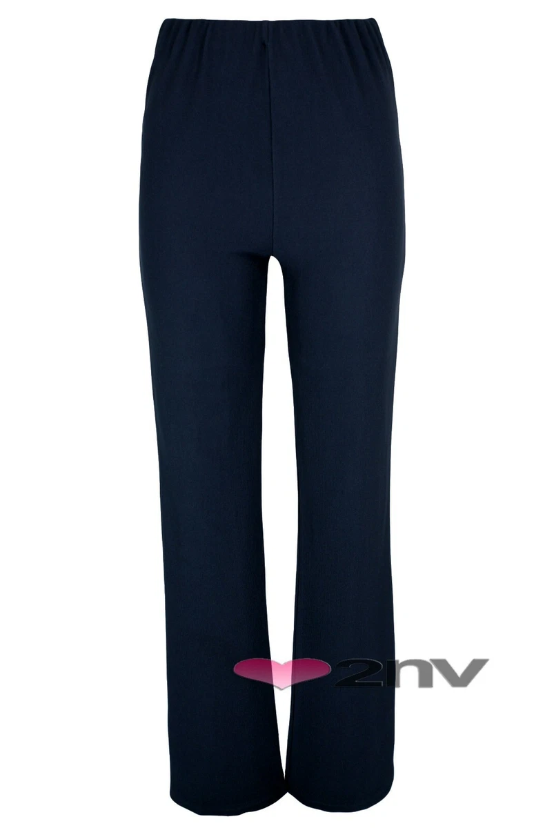 Womens navy top blue stretch trousers