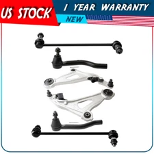 Front Lower Control Arm and Ball Joints Tie Rod End For 2014-2019 INFINITI QX60