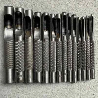 WEDDECOR Runde Hohl Locher Werkzeug Schneider Leder Handwerk Uhrenarmbänder Gürtel Canvas Papier