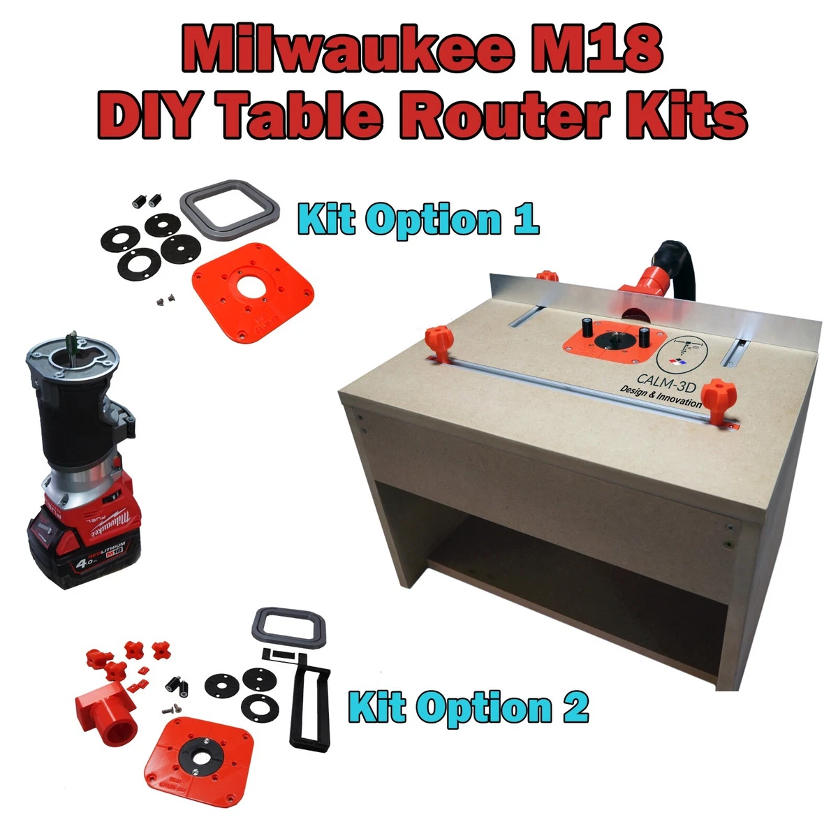 Milwaukee m18 on sale router table