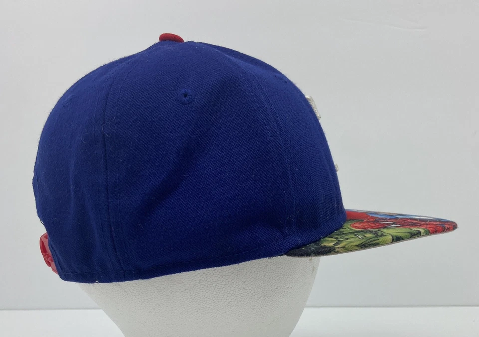 MARVEL Super Heroes Texas Rangers New Era JUVENTUD Gorra Snapback Sombrero 19-1/2"- 22" Foto 4 de 4