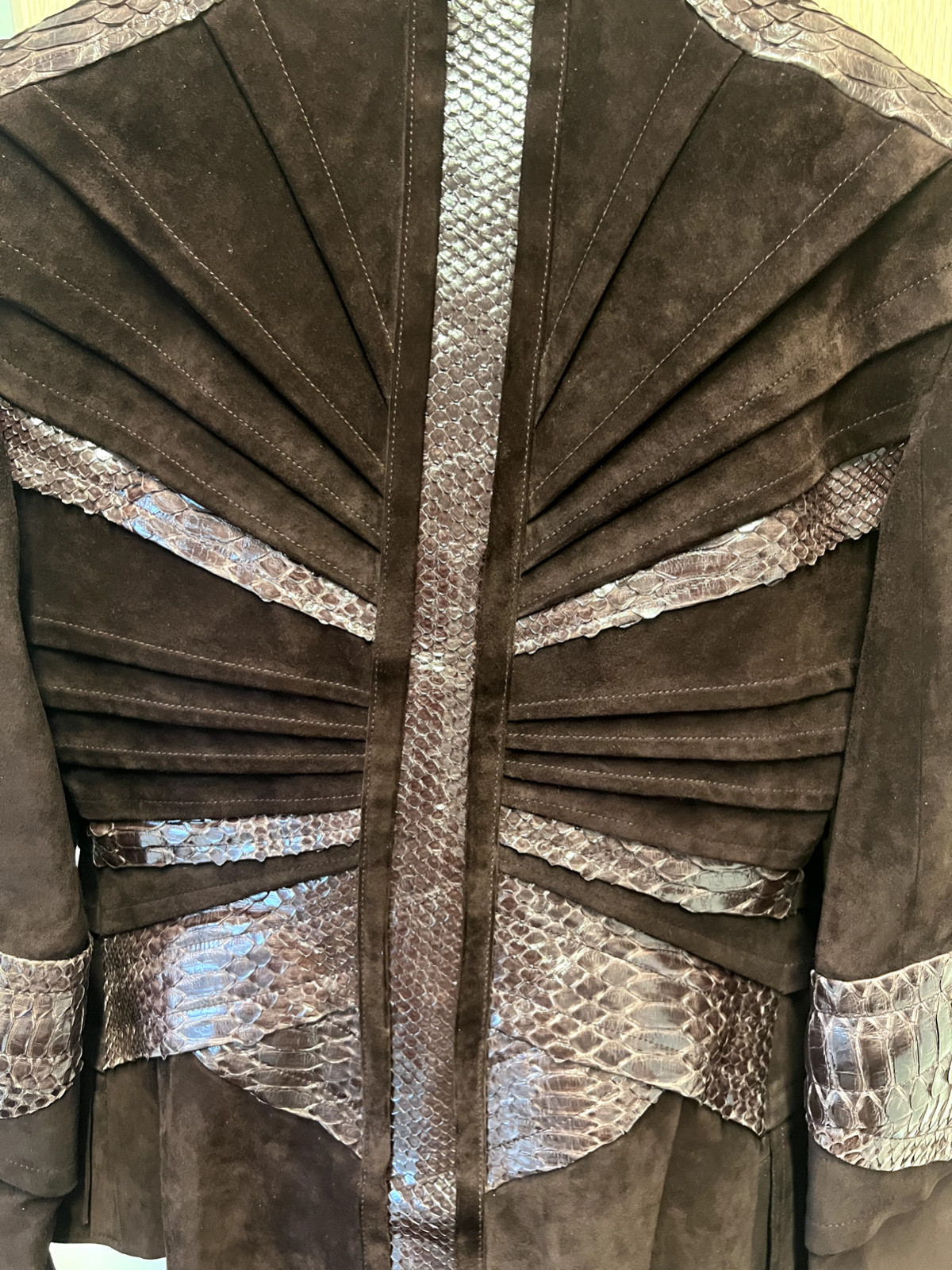 Tom Ford Gucci Python Suede Jacket - image 2