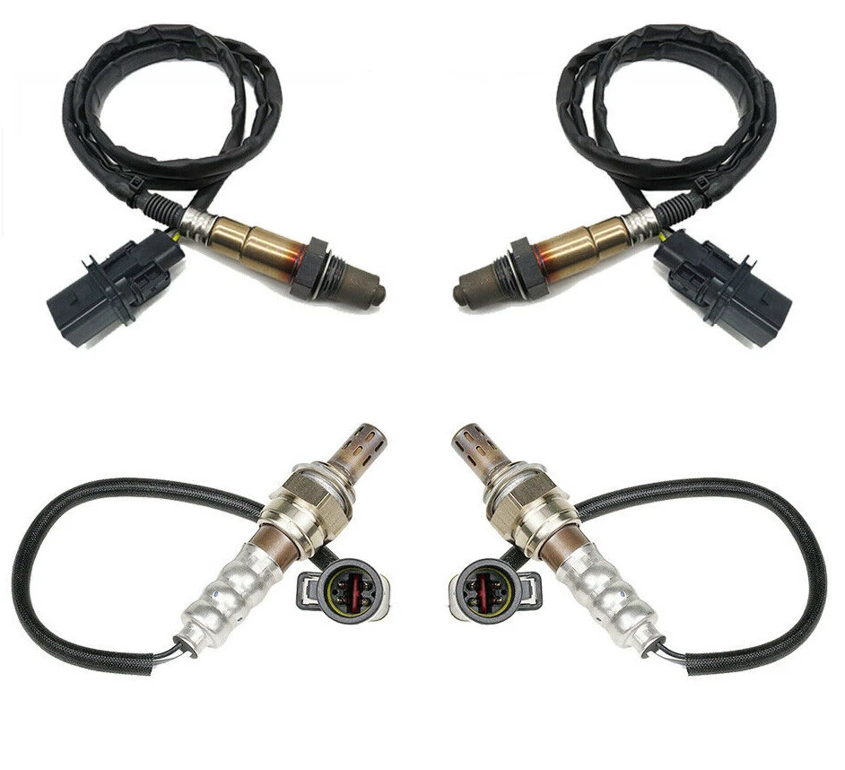 Sensor de oxígeno 4 piezas para Lincoln 3,7 L MKS 2009 2010 MKT 2010 aguas arriba + aguas abajo Foto 2 de 4