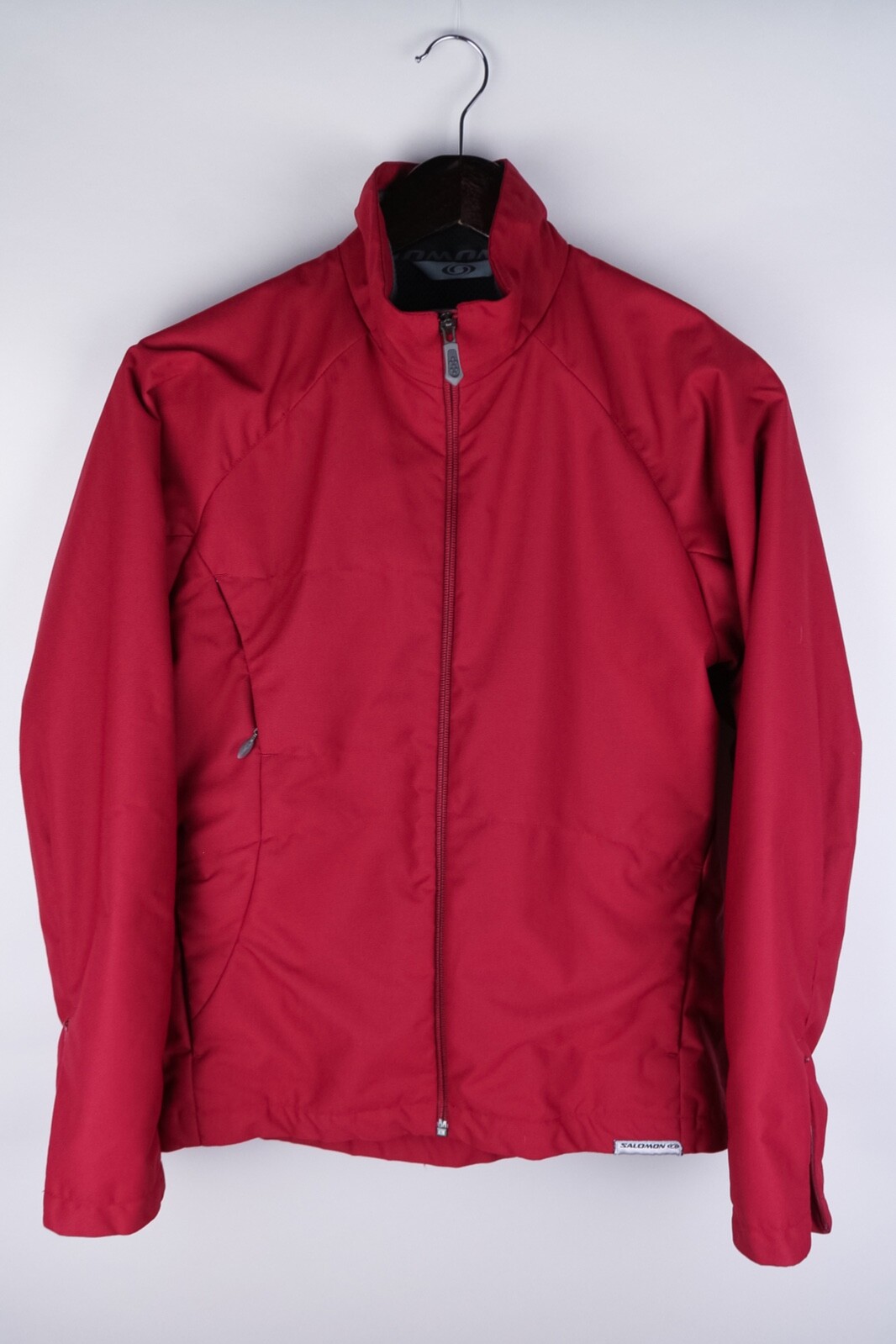 Salomon Giacca Donna Casual Leisure Rossa Antivento Taglia S UK8