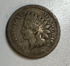 1860 indian head cent see photos ready to ship #526