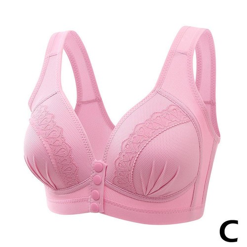 Reggiseno donna cotone top intimo bottoni davanti estivo xp comodo O3F2 - Foto 23 di 26