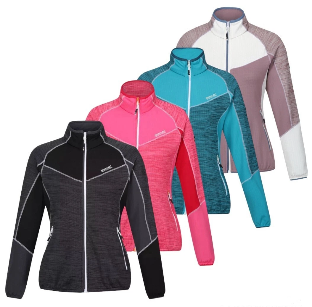 Regatta Full Zip Jacket Fleece Lined Top LADIES HEPLEY Jacket Activewear Womens
Opens in a new windo
