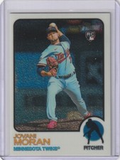 2023 Jovani Moran Topps Heritage High Number Chrome /999 Rookie Card # 697