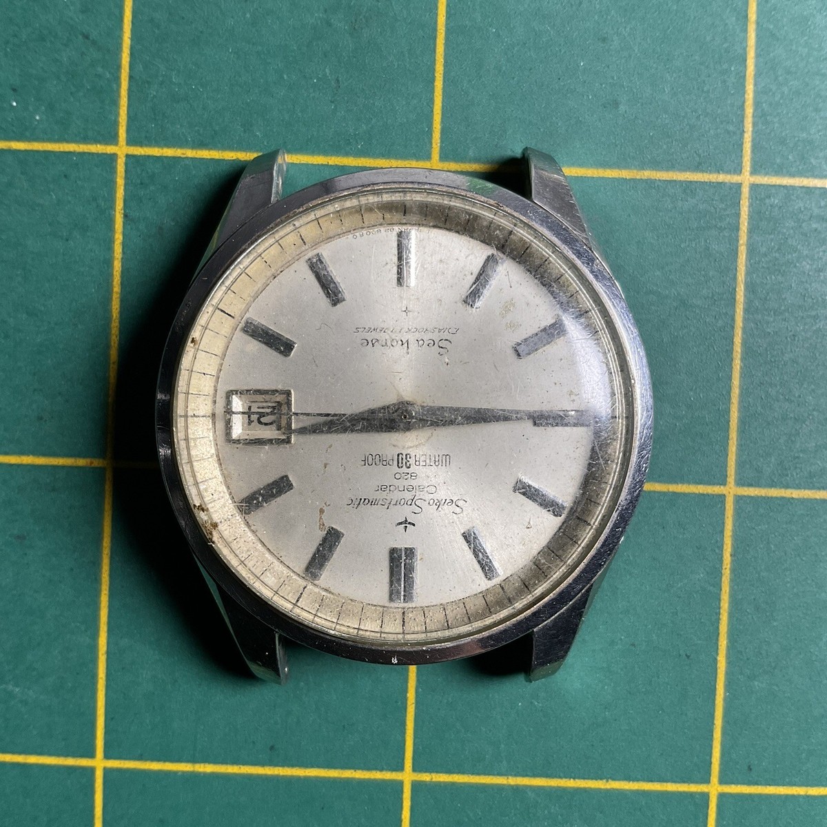 ○60サイズ G7H44 SEIKO Sportsmatic Deluxe 25石 7619-7040 ○60サイズ G7H44 SEIKO Sportsmatic Deluxe 25石 7619-7040