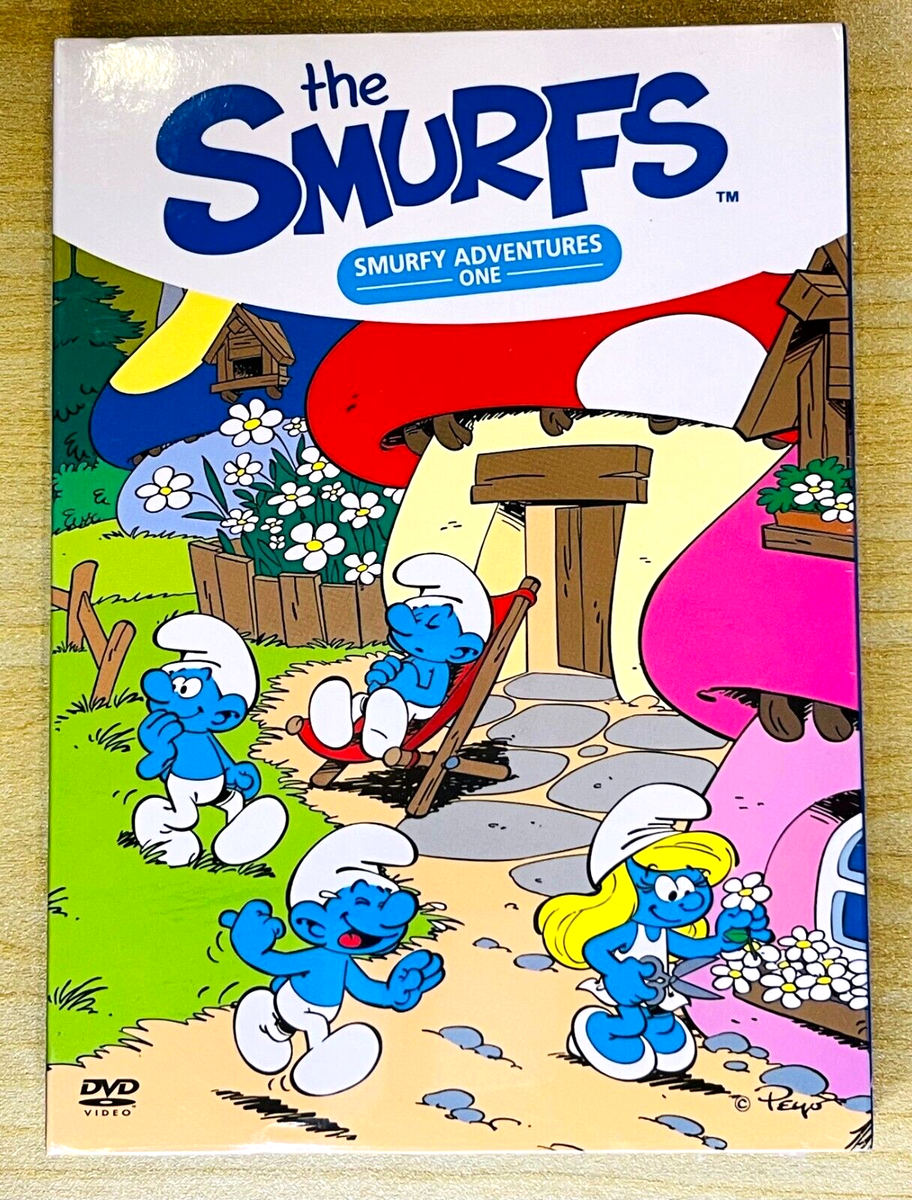 DVD SMURF SMURFY ADVENTURES ONE CARTOON BRAND NEW!! RARE!!! | eBay