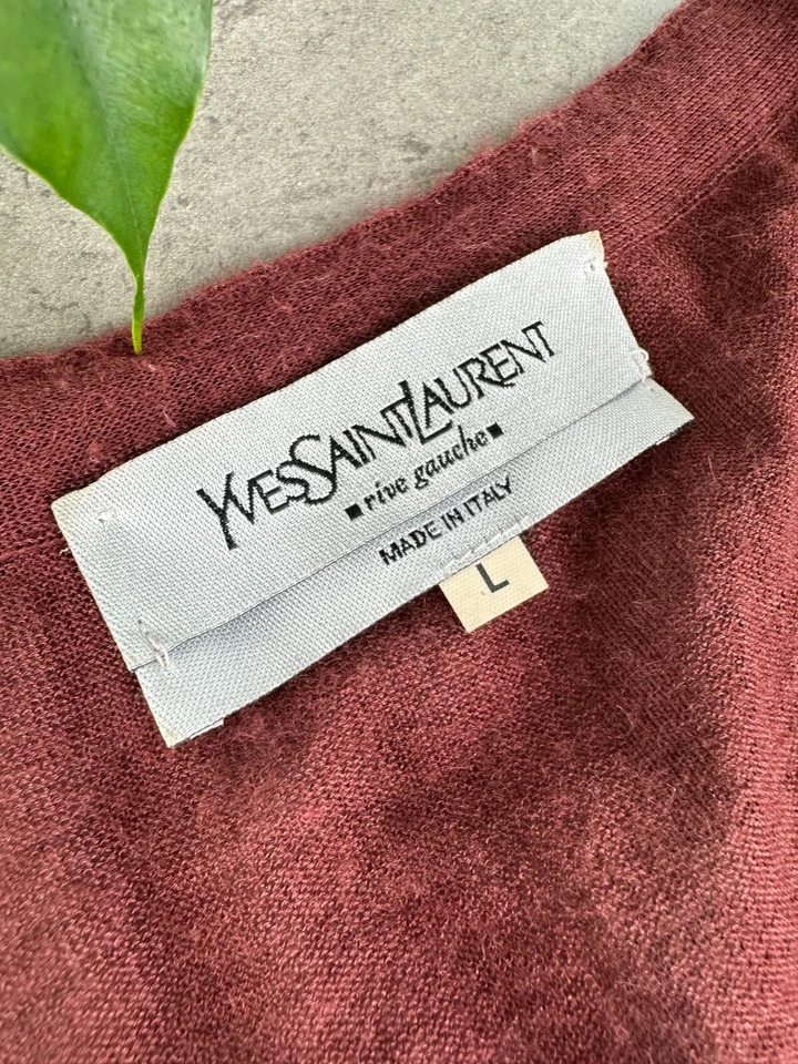 Regata feminina Yves Saint Laurent Rive Gauche tamanho G - Imagem 2 de 4