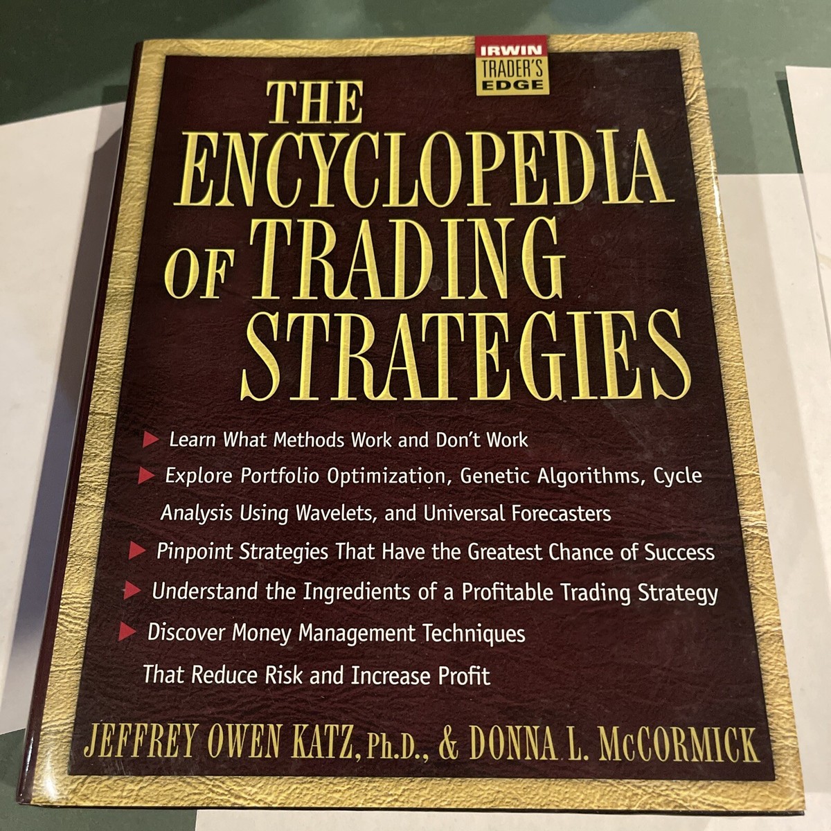レア　フォード モデルエージェンシー ブック 40th Ann '87-88 Encyclopedia of Trading Strategies by Donna McCormick and Jeffrey