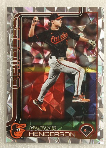 Topps 2025 MLB Series One parallèles Diamant & Rainbow Silver - Cartes au choix - Zdjęcie 6 z 26