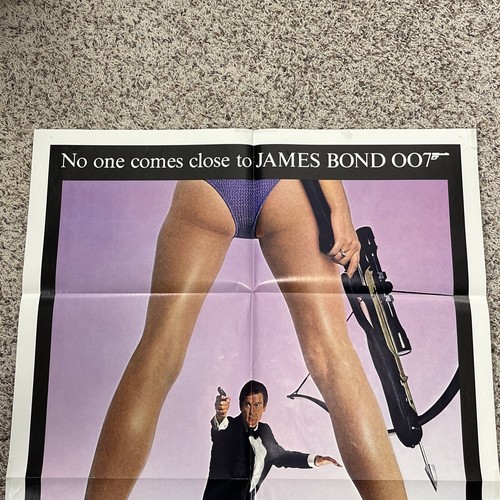 For Your Eyes Only Original James Bond 007 Movie Poster 1-Sheet 41"x27" Vintage - Picture 2 of 15