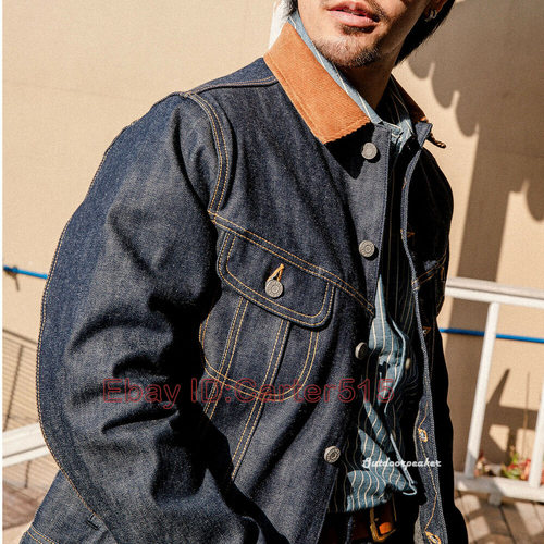 Denim Jacket Mens Coat Cowboys 