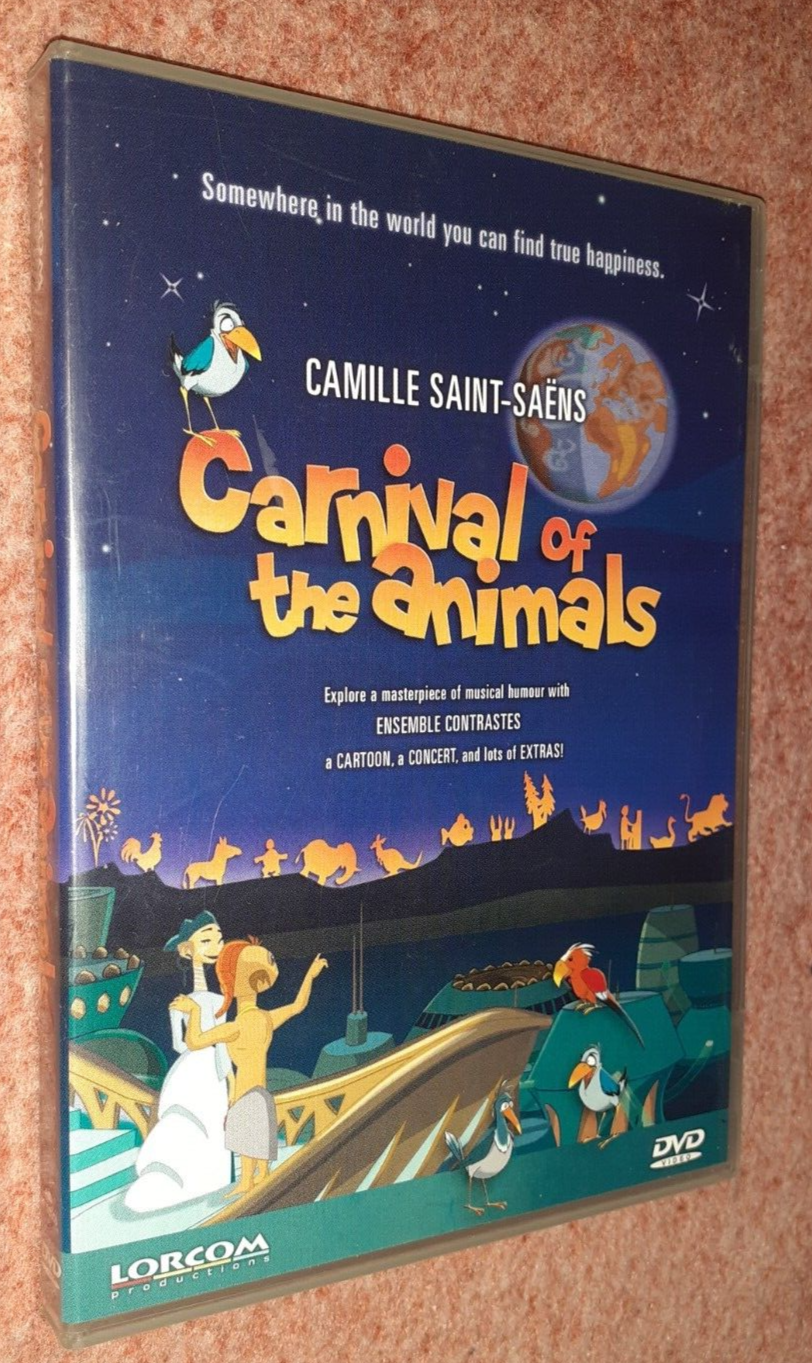 Carnival Of The Animals - Saint-Saens Saint Saens (2004)  Rare UK Reg 2 DVD
