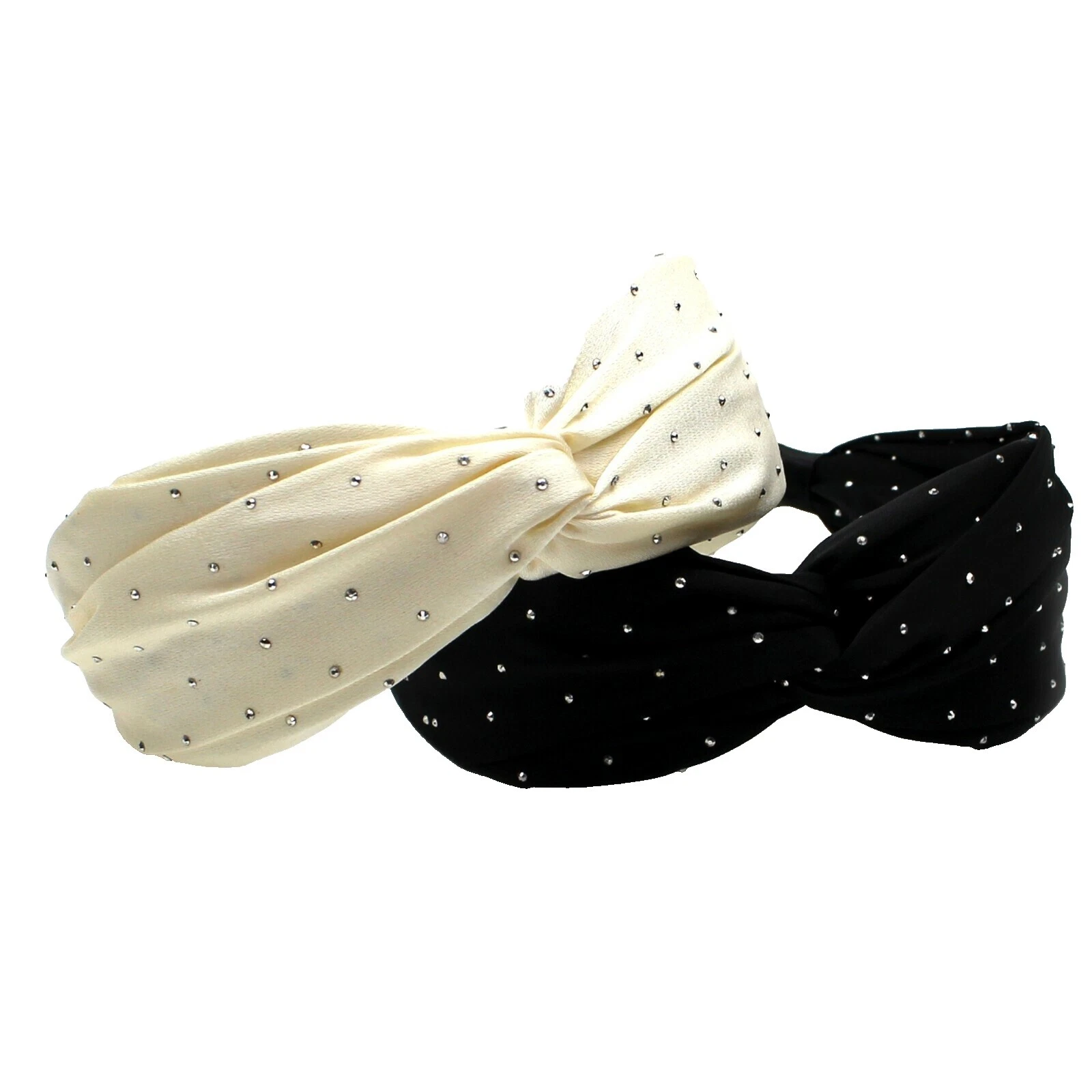 Acessórios para cabelo de ouvido Anos 80 Tecido para mulheres