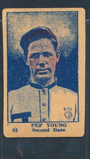 1920-21 W516-2-1 #23: PEP YOUNG Detroit Tigers ~ Good to VG