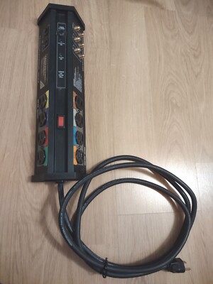Monster Power Home Theater PowerCenter HTS1000 Surge Protector Power Strip WORKS