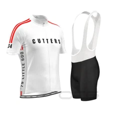 Retro Mens Cutters Cycling Jersey And Bib Short Cycling Shorts Cycling Jerseys