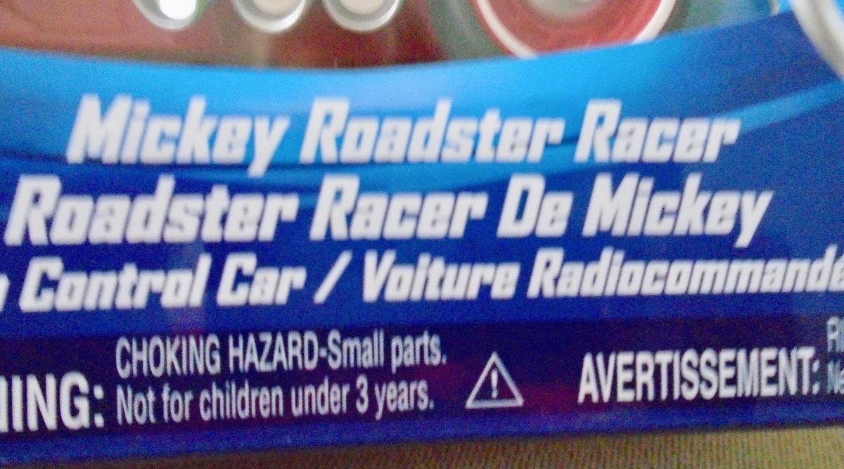 DISNEY JUNIOR MICKEY AND THE ROADSTER RACER R/C VEHICLE NEW