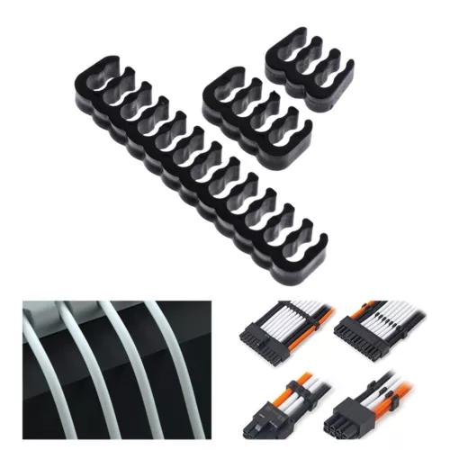 24pcs Set Pc Sleeved Cables