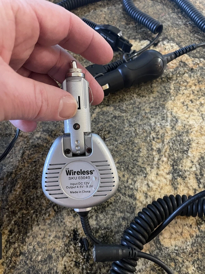 Lote - 10 Cargadores de Coche Vintage Solo Inalámbricos Motorola RadioShack Blackberry Palm Foto 4 de 4