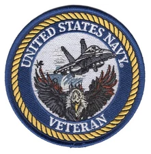 United States Navy Veteran Patch