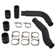 Black Intercooler Pipe Boot Kit For 2003-2007 Dodge Ram 5.9l Cummins Diesel