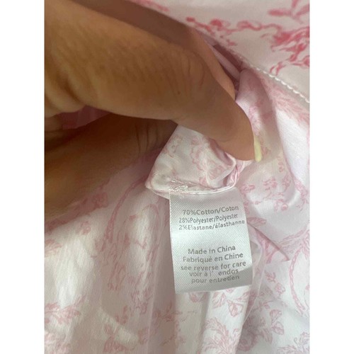 Caroline Constas Teagan Casual Shorts White Pink Camel Toile Size: Medium NWT - Picture 7 of 10