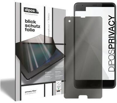 Blickschutzfolie für HTC U Ultra (Hoch) 2x Folie Sichtschutz Schutzfolie