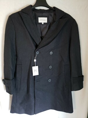 Mdrn Uomo Man Trench Coat Col Charcoal size XL (U)